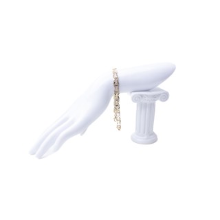Złota bransoletka z cyrkoniami – elegancki wzór 35925