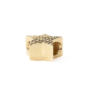 Złota zawieszka charms gwiazda diamentowana S212318