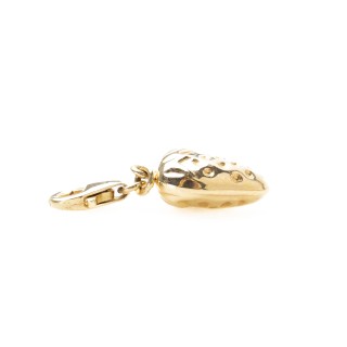 Złota zawieszka Charms truskawka 255523