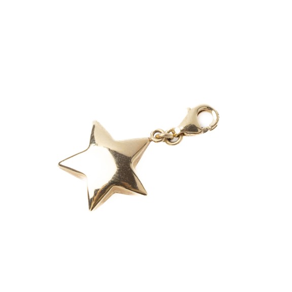 Złoty charms do bransoletki – gwiazdka 5338/17