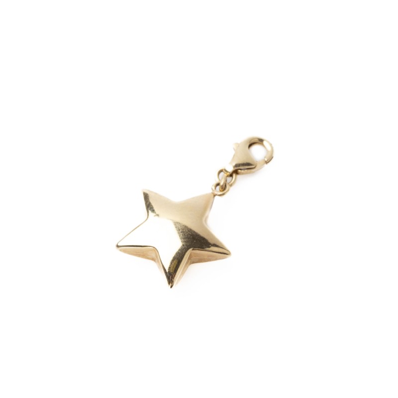 Złoty charms do bransoletki – gwiazdka 5338/17