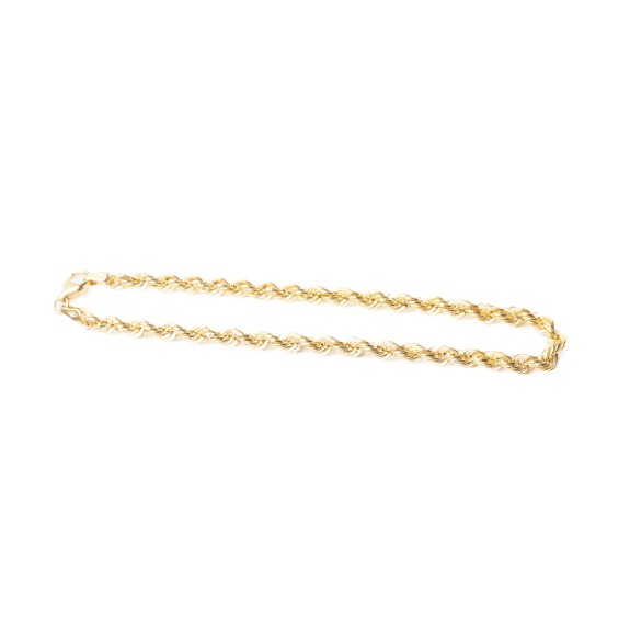 Złota bransoletka splot Cord-Kordel 179725 2